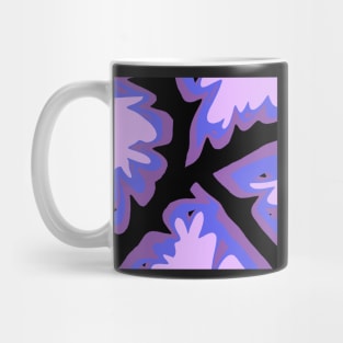 Purple and black Mug